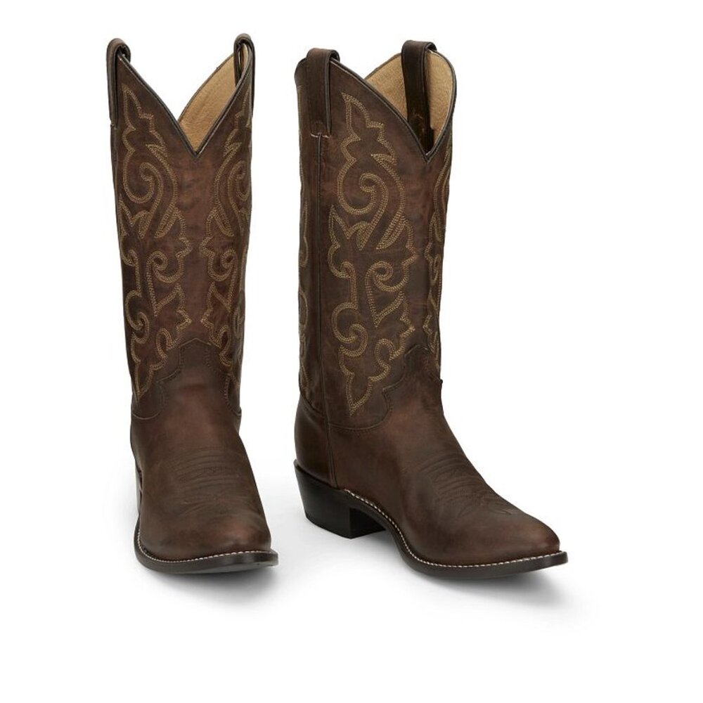 Justin Boots Men's Footwear  Cowboy Buck 13" Western Color Bay Apache
